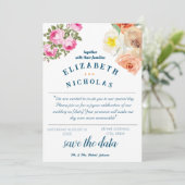 カスタマイズ可能な結婚式招待状、結婚boho's 招待状 (スタンド正面)