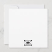 カスタマイズ可能な緑の森の魔女カード (裏面)