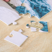 カスタマイズ可能な縦型ペット写真パズル ジグソーパズル (側面)