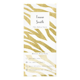 カスタマイズ可能な美しいサービスメニュー ラックカード