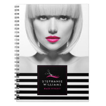 カスタマイズ可能な美容師のノート