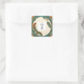 カスタマイズ可能な羽のロゴの包装シール スクエアシール (バッグ)