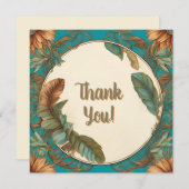 カスタマイズ可能な羽毛ありがとうご割引 シーズンカード (正面/裏面)