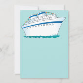 カスタマイズ可能な聖なる船のベビーシャワー招待状 招待状 (裏面)