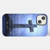 カスタマイズ可能な聖書の詩のスマホケース iPhoneケース (裏面横)