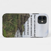 カスタマイズ可能な聖書聖句クリスチャン Case-Mate iPhoneケース (裏面(横))