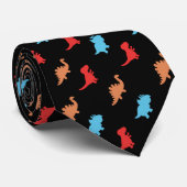 カスタマイズ可能な背景色古生物学 ネクタイ (ロール)