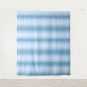 カスタマイズ可能な背景 - 青 タペストリー (正面)