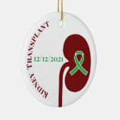 カスタマイズ可能な腎移植オーナメント セラミックオーナメント (右)