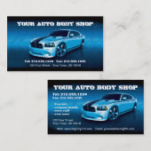 カスタマイズ可能な自動体の整備士車の詳述 名刺 (正面/裏面)