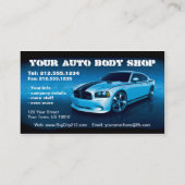 カスタマイズ可能な自動体の整備士車の詳述 名刺 (裏面)