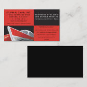 カスタマイズ可能な自動復帰または修理名刺 名刺 (正面/裏面)