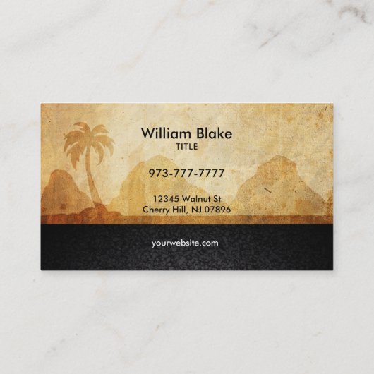 カスタマイズ可能な自動車の名刺 名刺 (裏面)