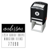 カスタマイズ可能な自己インク1.5インチx1.5インチスタンプテンプレート セルフインキングスタンプ (インサイチュ)