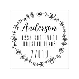 カスタマイズ可能な自己インク1.5インチx1.5インチスタンプテンプレート セルフインキングスタンプ