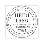 カスタマイズ可能な自己インク1.5インチx1.5インチスタンプテンプレート セルフインキングスタンプ (デザイン)