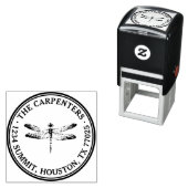 カスタマイズ可能な自己インク1.5インチx1.5インチスタンプテンプレート セルフインキングスタンプ (インサイチュ)