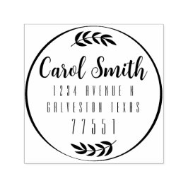 カスタマイズ可能な自己インク1.5インチx1.5インチスタンプテンプレート セルフインキングスタンプ