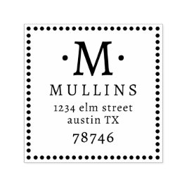 カスタマイズ可能な自己インク1.5インチx1.5インチスタンプテンプレート セルフインキングスタンプ