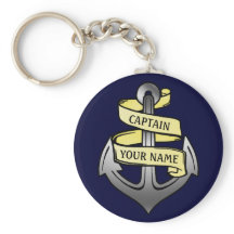 カスタマイズ可能な船キャプテンあなたの名前いかり