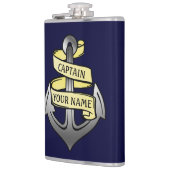 カスタマイズ可能な船長あなたの一流のいかり2 フラスク (左)
