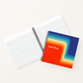 カスタマイズ可能な良好な雰囲気70 グラデーションs ノートブック (内部)