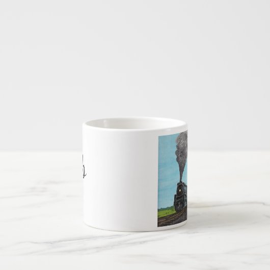 カスタマイズ可能な色彩の鮮やか手列車ミニ エスプレッソカップ (正面)