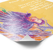 カスタマイズ可能な花妖精の写真の拡大 フォトプリント            (角)