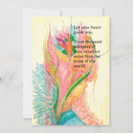 カスタマイズ可能な花妖精フラットカード