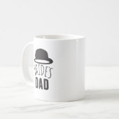 カスタマイズ可能な花嫁パパ花嫁の父親感謝してい コーヒーマグカップ (正面左)