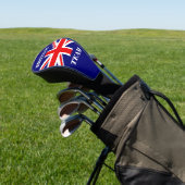 カスタマイズ可能な英国チーム 英国旗 ゴルフヘッドカバー (インサイチュ)