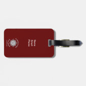 カスタマイズ可能な荷物タグ ラゲッジタグ (裏面横)