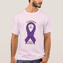 カスタマイズ可能な薬剤の過剰な服用の認識度のリボンの名前 Tシャツ