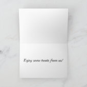 カスタマイズ可能な虹ひげの竜 シーズンカード (内部)