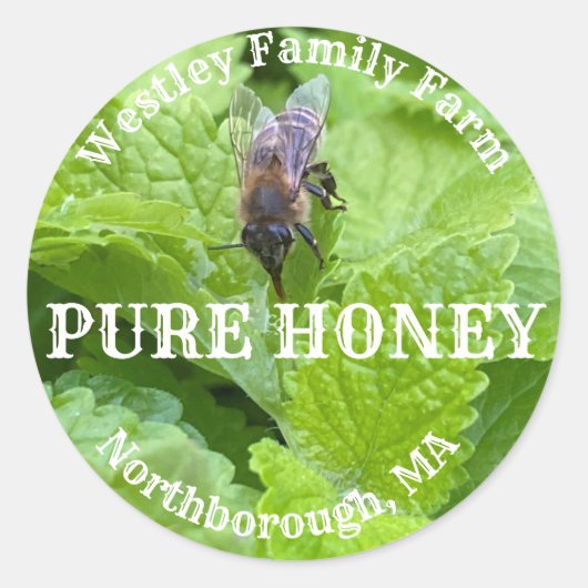 カスタマイズ可能な製品ラベル ラウンドシール (正面)