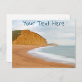 カスタマイズ可能な西ベイ、ドーセット ポストカード (正面/裏面)