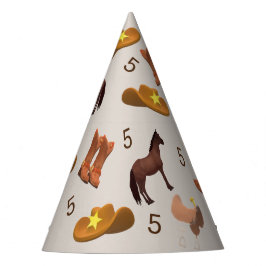 カスタマイズ可能な西洋のテーマ パーティーハット