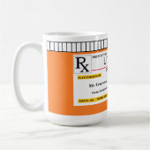 カスタマイズ可能な規定のマグ コーヒーマグカップ (左)