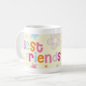 カスタマイズ可能な親友のマグ コーヒーマグカップ (正面左)