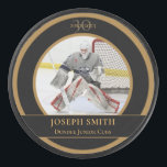 カスタマイズ可能な記念ホッケーパックのギフト アイスホッケーパック<br><div class="desc">あなたのギフトカスタマイズリスト上のホッケープレーヤーのためのパーソナライズおよび写真のホッケーパック。独自の画像カスタマイズ、名前、年、チーム名、または組み込みエディタを使用して上記の任意の部分を使用する。</div>