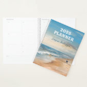 カスタマイズ可能な詩的な海絵を描シーン プランナー手帳 (ディスプレー)