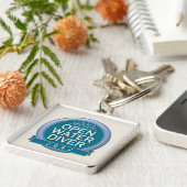 カスタマイズ可能な認定オープンウォーターダイバー キーホルダー (側面)