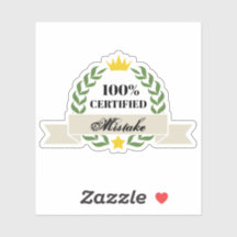 カスタマイズ可能な認定ミスレトロバナー