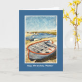 カスタマイズ可能な誕生日または退職者用グリーティングカード カード (黄色い花)