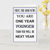 カスタマイズ可能な誕生日カード1歳以上 カード (黄色い花)