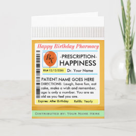 カスタマイズ可能な誕生日カード カード