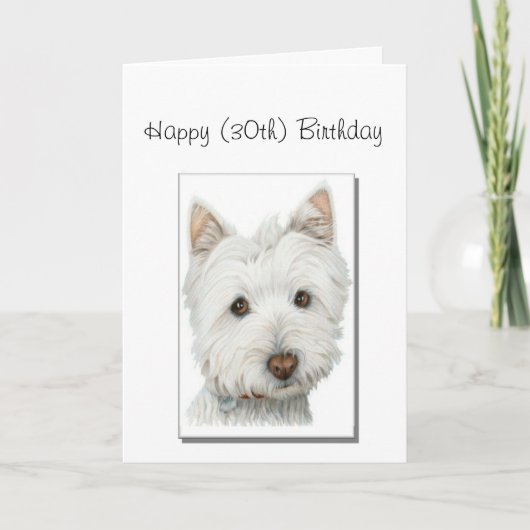 カスタマイズ可能な誕生日カード カード (正面)