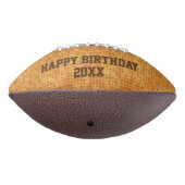 カスタマイズ可能な誕生日サッカー アメリカンフットボール (回転270)