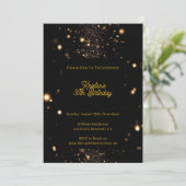 カスタマイズ可能な誕生日招待状 招待状 (スタンド正面)