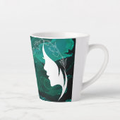 カスタマイズ可能な誕生石と花 | 5月 |ラテム カフェラテマグ (右)